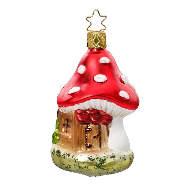 inge-glas-waldh-uschen-glas-weihnachtsanh-nger-9-cm-winterhaus image 1