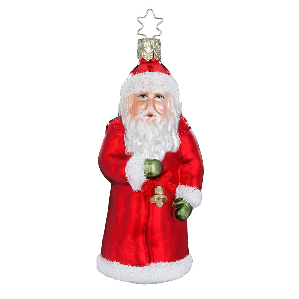 inge-glas-froher-bescherer-13-cm-weihnachtsmann-glasanh-nger image 1