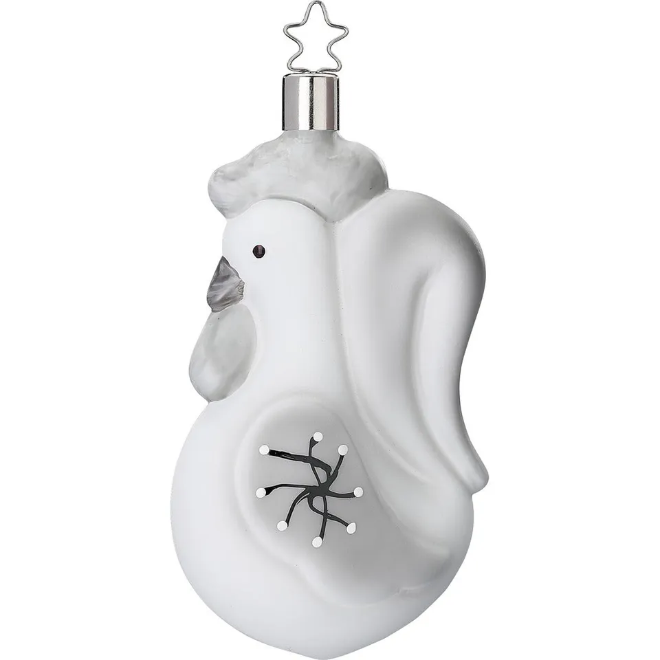 inge-glas-hahn-glas-christbaumschmuck-12-cm-grau image 1