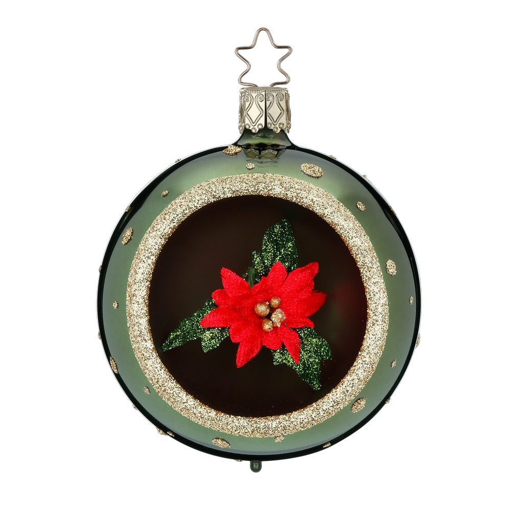 inge-glas-weihnachtsstern-christbaumspitze-8-cm-gr-n image 1