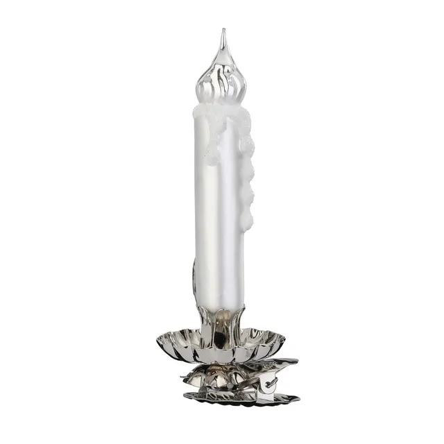 inge-glas-kerzenschein-glas-christbaumkugel-wei-11-cm image 1