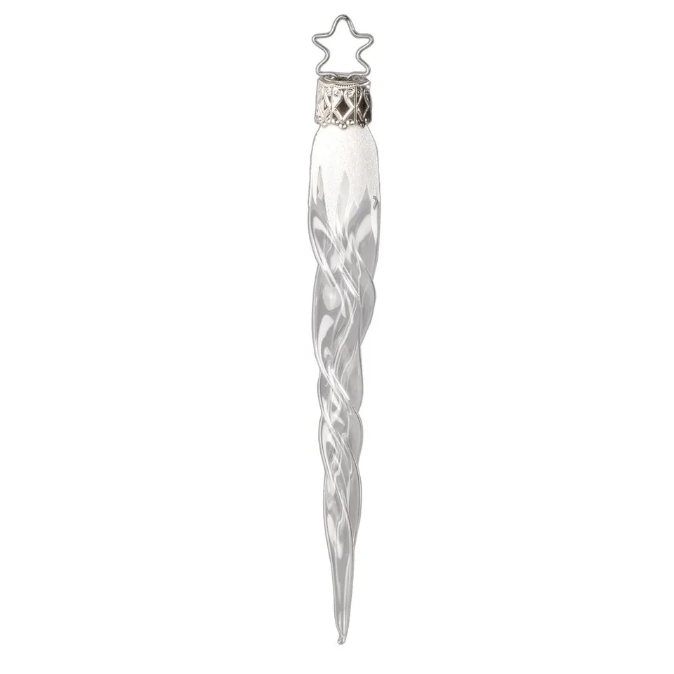 inge-glas-eisiger-zapfen-glas-christbaumschmuck-13-5-cm image 1