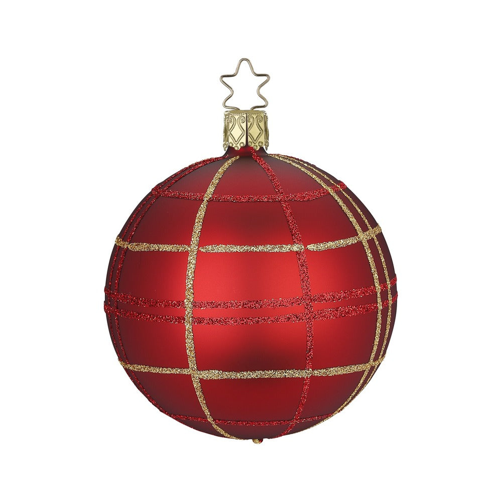 inge-glas-klassisches-karo-christbaumkugel-8-cm image 1