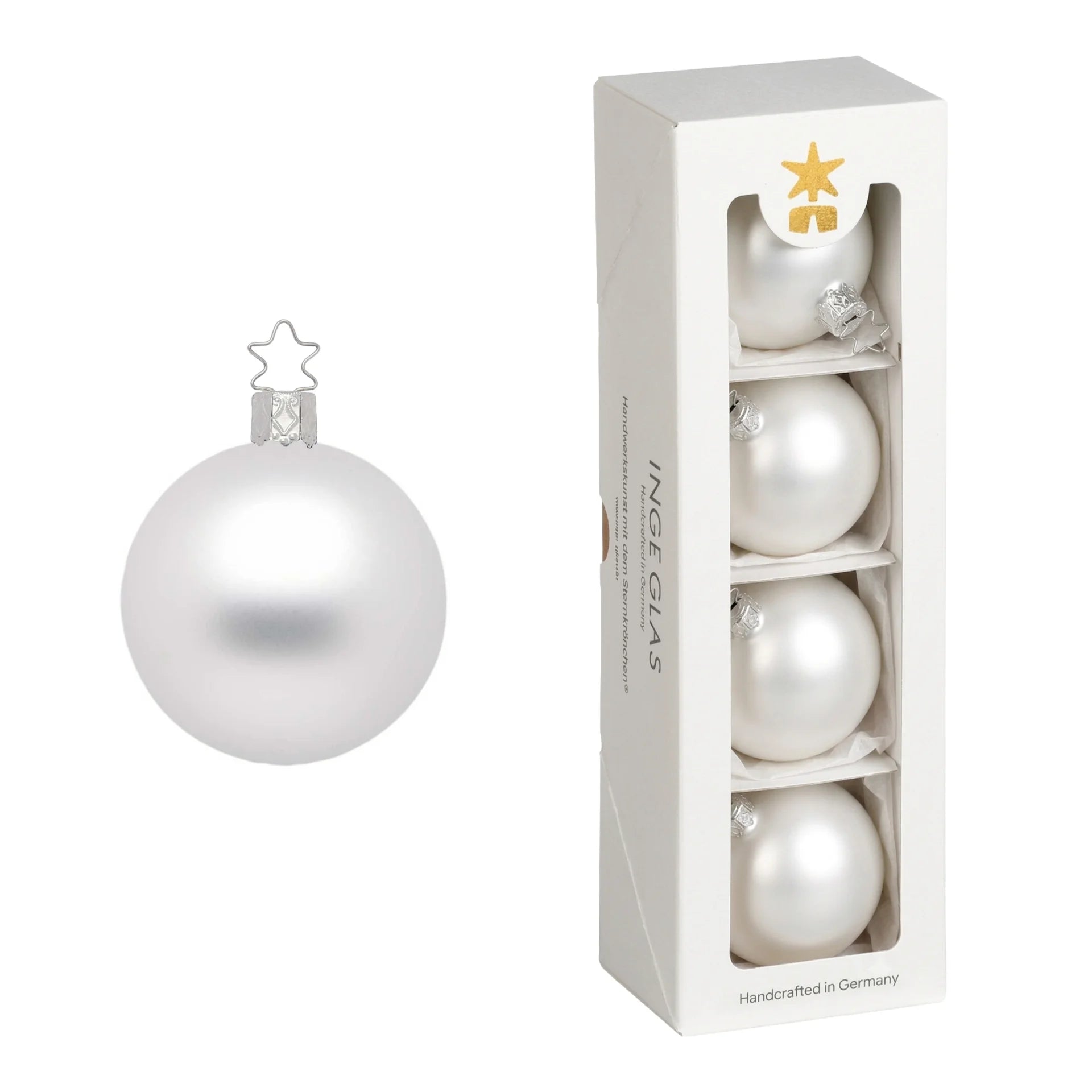 inge-glas-kugeln-wei-matt-christbaumkugel-6-cm image 1