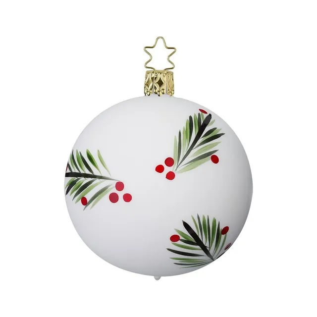inge-glas-tannenzweige-christbaumkugel-glas-6-cm image 1