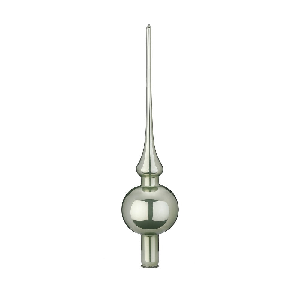 inge-glas-spitze-salbei-opal-baumspitze-7-x-30-cm image 1