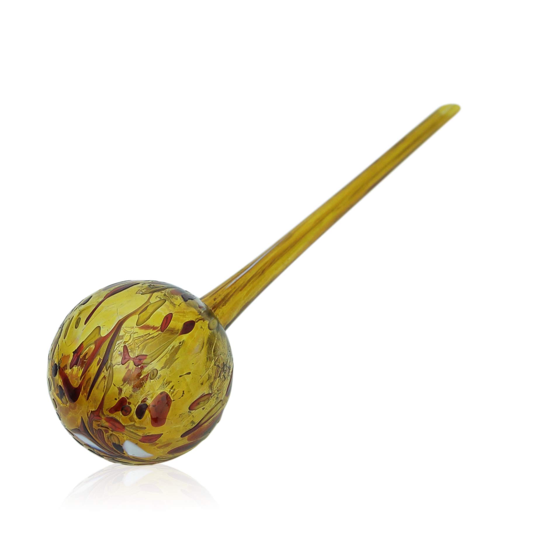 lauschaer-glas-gro-e-blumendurstkugel-bew-sserungskugel-gold-8-9cm-32cm image 1