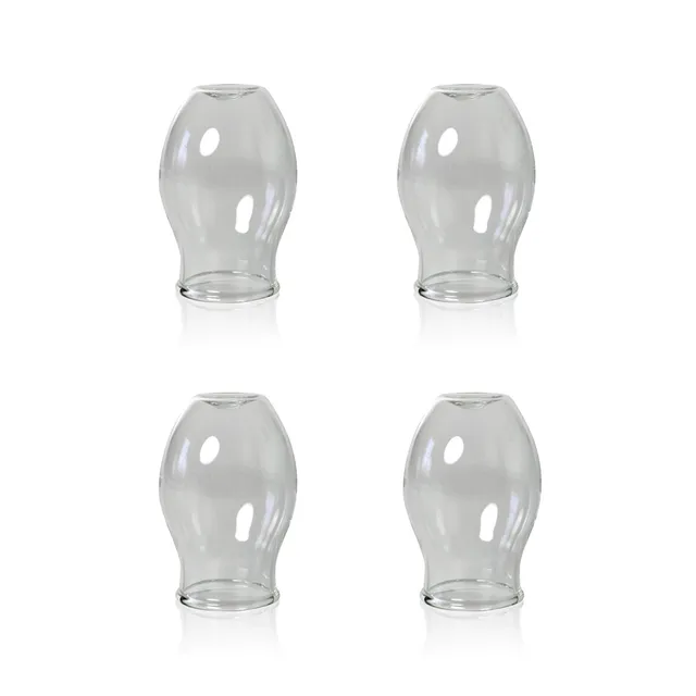 lauschaer-glas-feuer-schr-pfglasset-4er-kugel-ca-35-mm-mundgeblasen-handgeformt image 1
