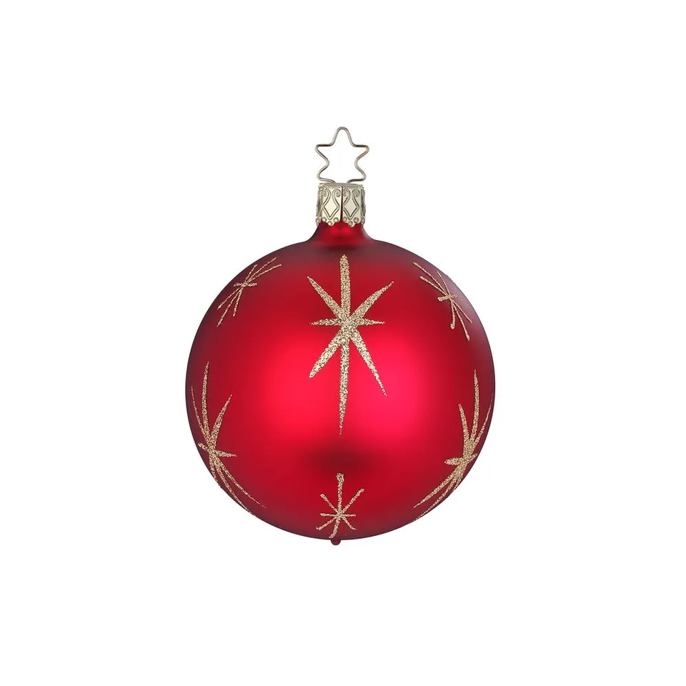 inge-glas-sternentanz-christbaumkugel-glas-6-cm-rot-classic image 1