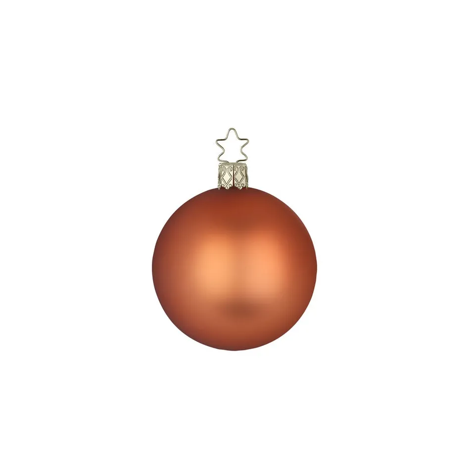 inge-glas-kugeln-sandelholz-matt-glas-christbaumkugeln-8-cm image 1