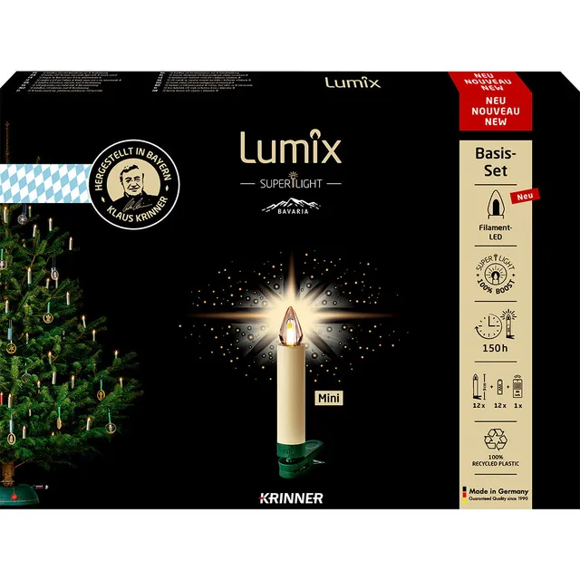 krinner-lumix-superlight-bavaria-flame-mini-basis image 1