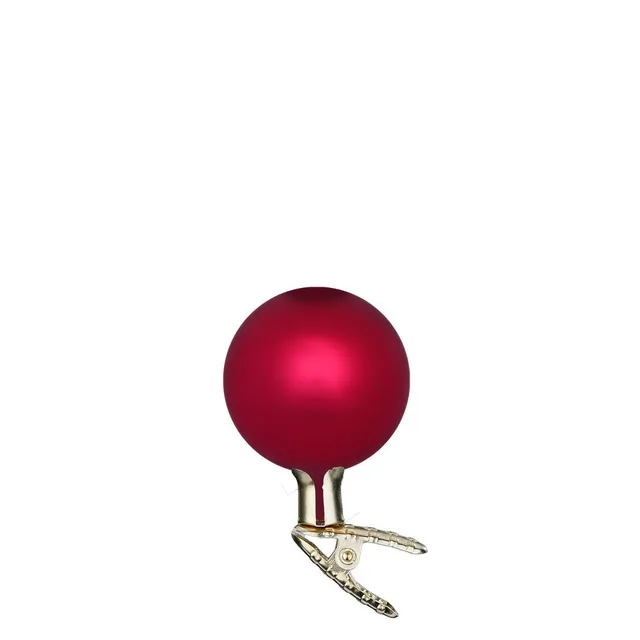 inge-glas-kugeln-auf-clip-dahlie-matt-6-cm-glas-christbaumkugel image 1