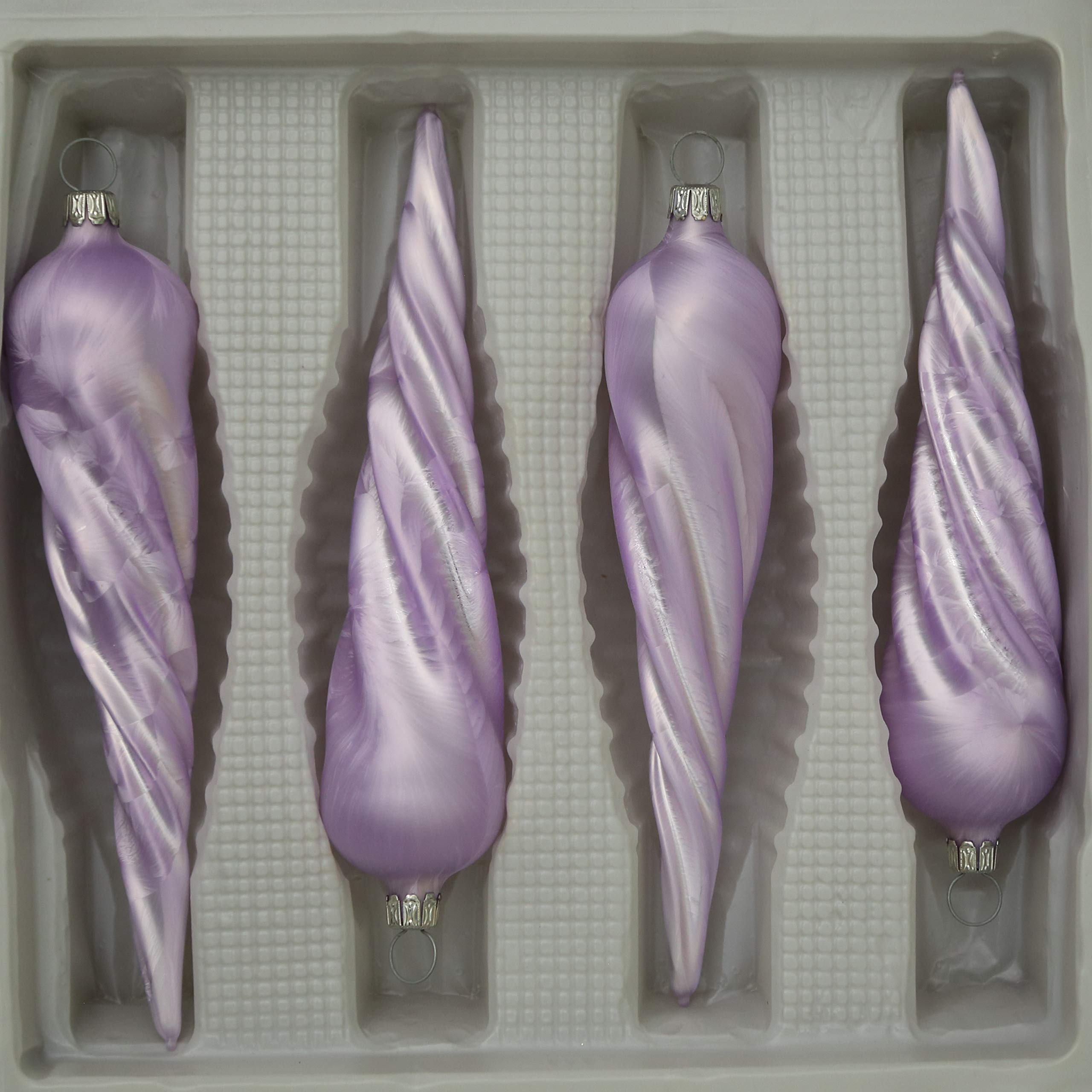 lauschaer-glas-eiszapfen-dick-eislack-flieder-4-st-ck-christbaumschmuck-glas image 2