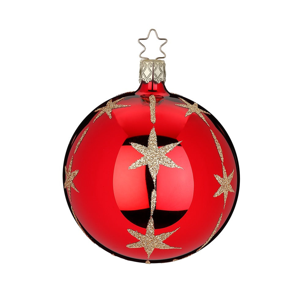 inge-glas-sternenflor-8-cm-christbaumkugel-rot image 1