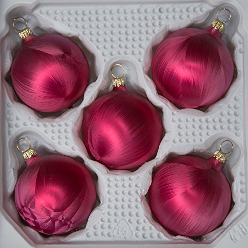 lauschaer-glas-christbaumkugeln-eislack-beere-5-st-ck-6-cm-mundgeblasen image 6