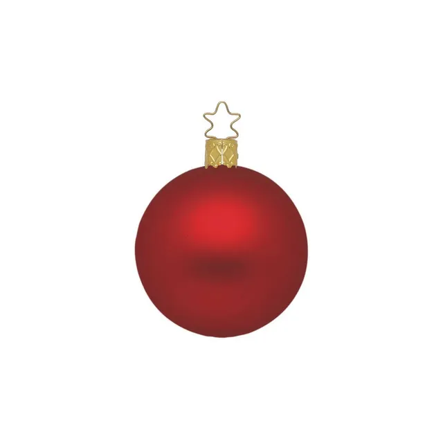 inge-glas-kugeln-ochsenblut-matt-10-cm image 1