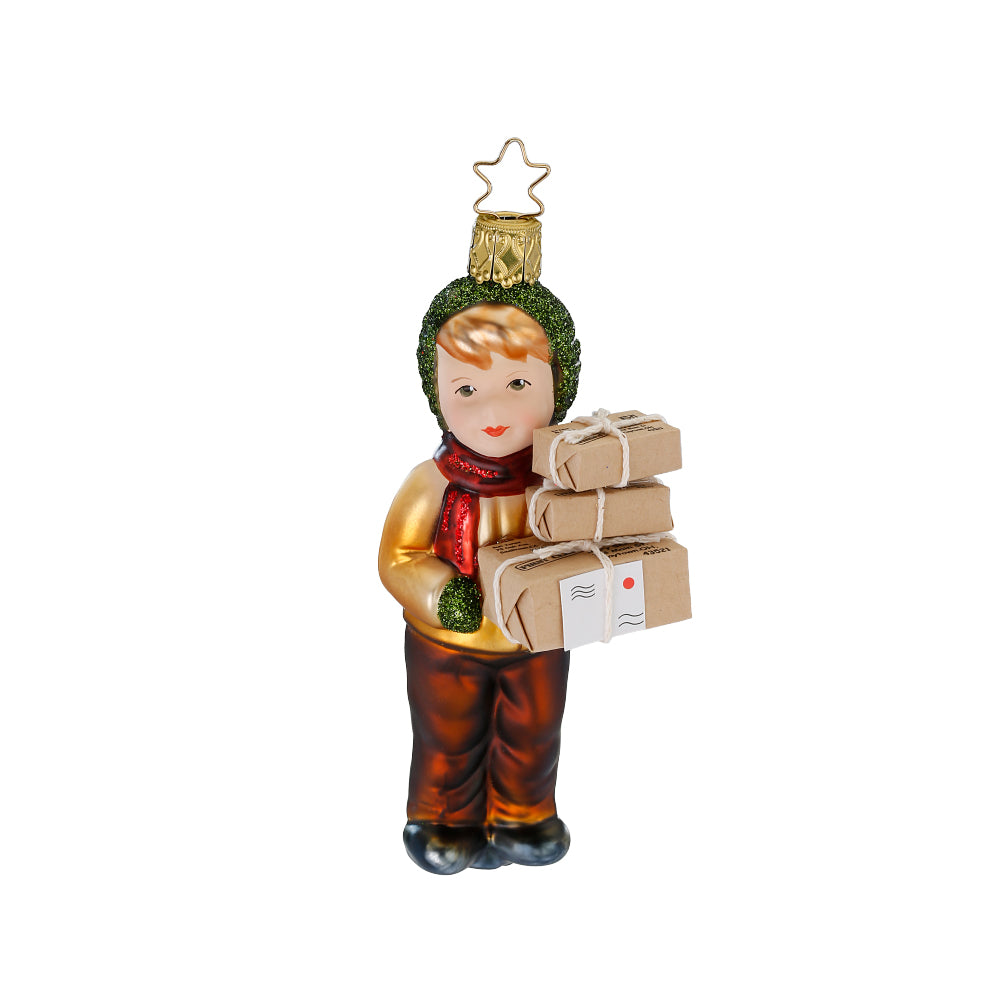 inge-glas-weihnachtspakete-glasanh-nger-12-cm-schnee-kinder image 1