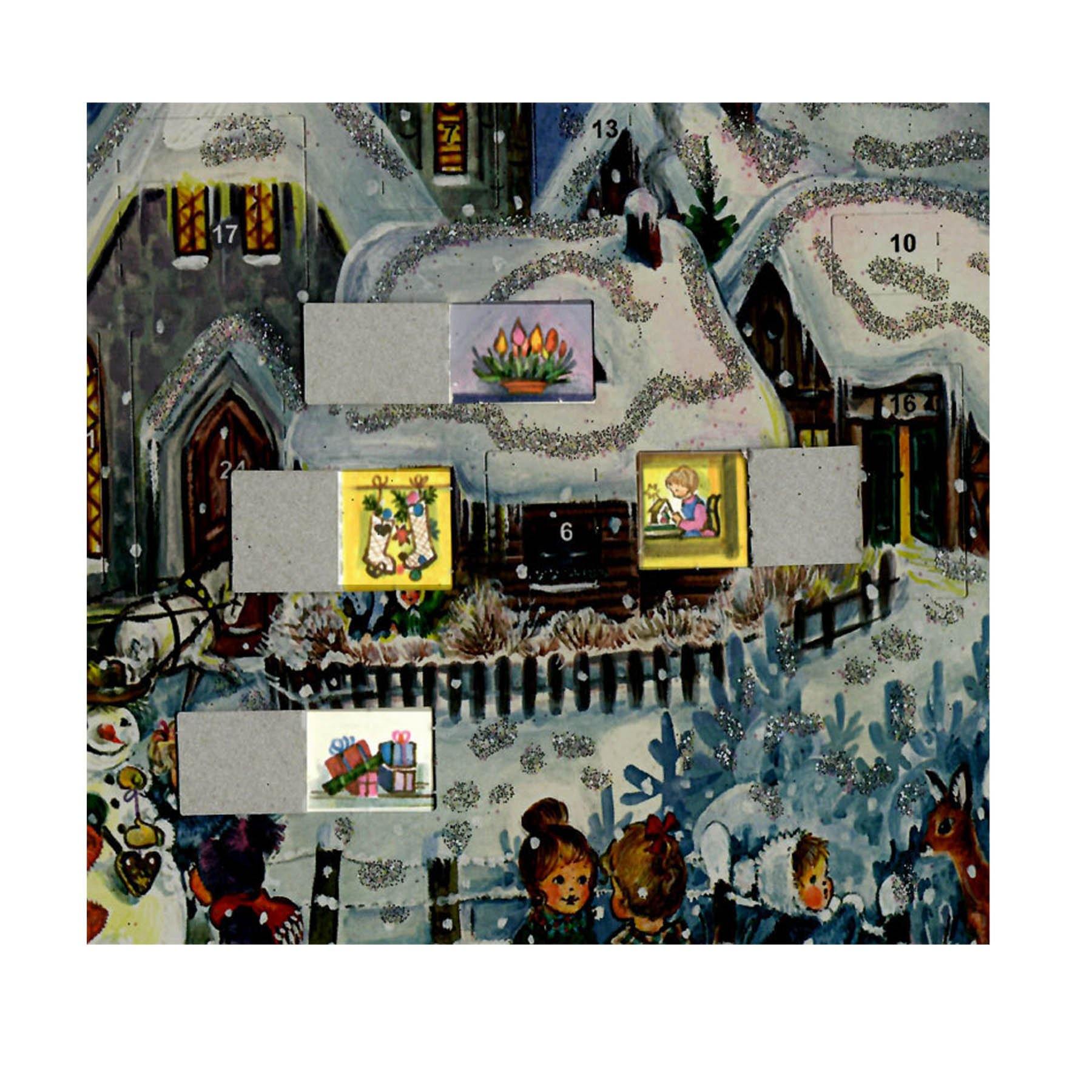 sellmer-verlag-adventskalender-a4-es-schneit-kinder-motiv-mit-glimmer image 3