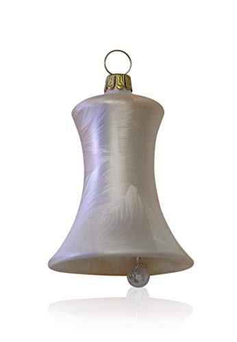 lauschaer-glas-christbaumschmuck-glocken-klein-eislack-champagner-3-st-ck-5-cm image 7