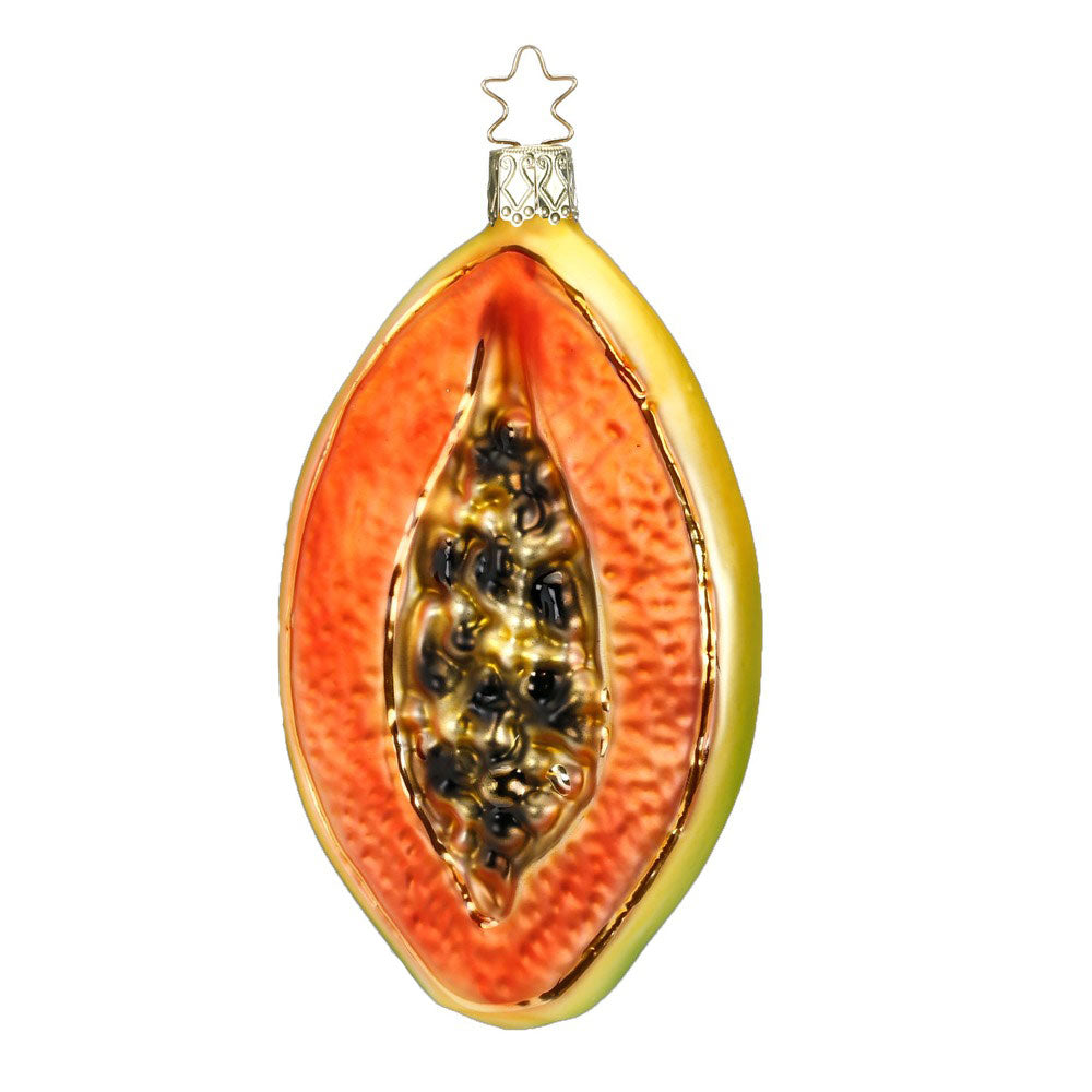 inge-glas-papaya-christbaumschmuck-glas-12-5-cm-obst image 1