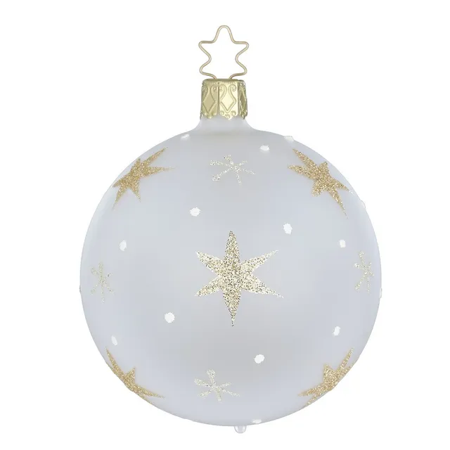 inge-glas-sternenhimmel-christbaumkugel-aus-glas-8-cm image 1