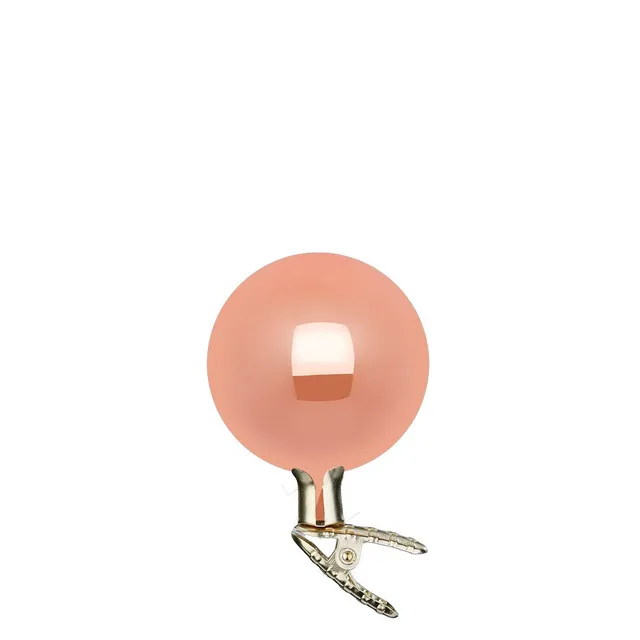 inge-glas-kugeln-auf-clip-apricot-opal-8-cm image 1