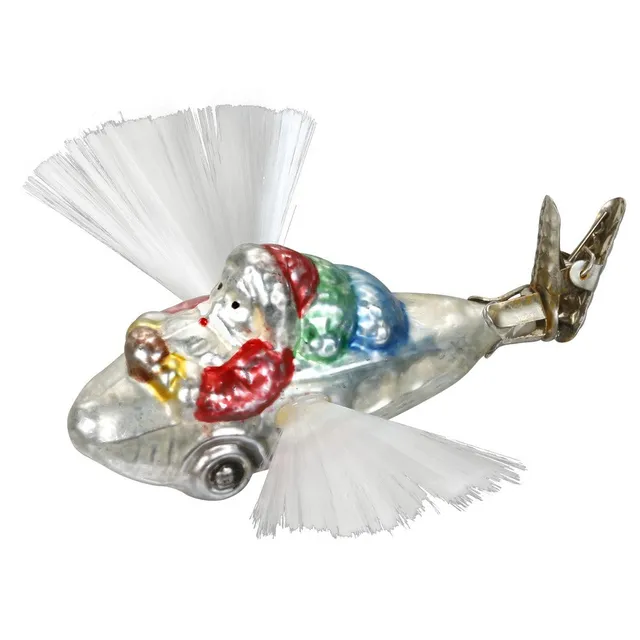 inge-glas-geschenkelieferung-flugzeug-glasfigur-9-cm-creme image 1