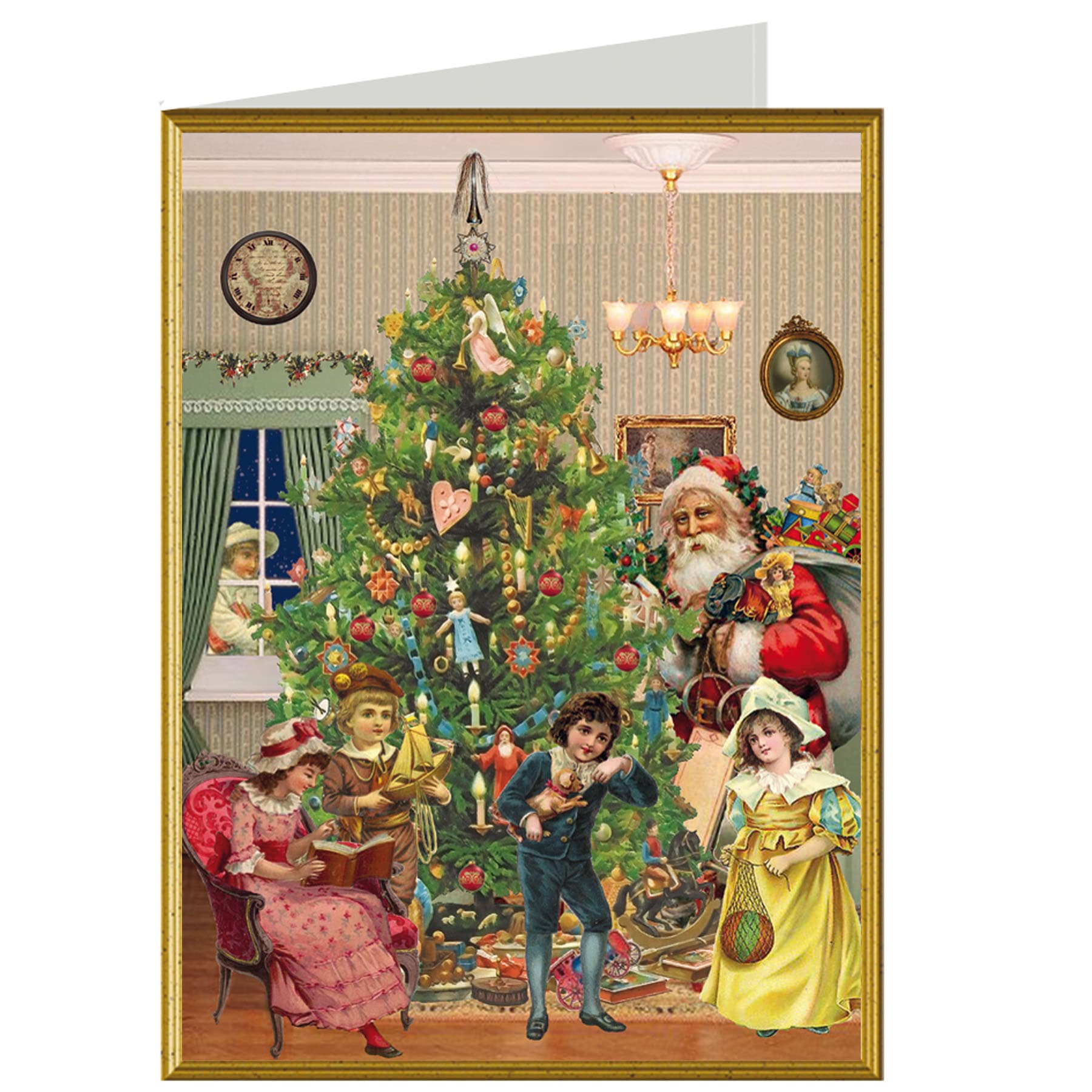 sellmer-verlag-weihnachtskarte-heilig-abend-b6-viktorianisch image 1