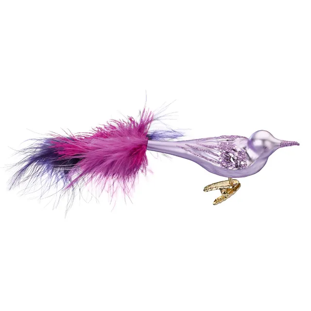 inge-glas-manufaktur-feiner-gesang-glas-anh-nger-11-cm-violett image 1