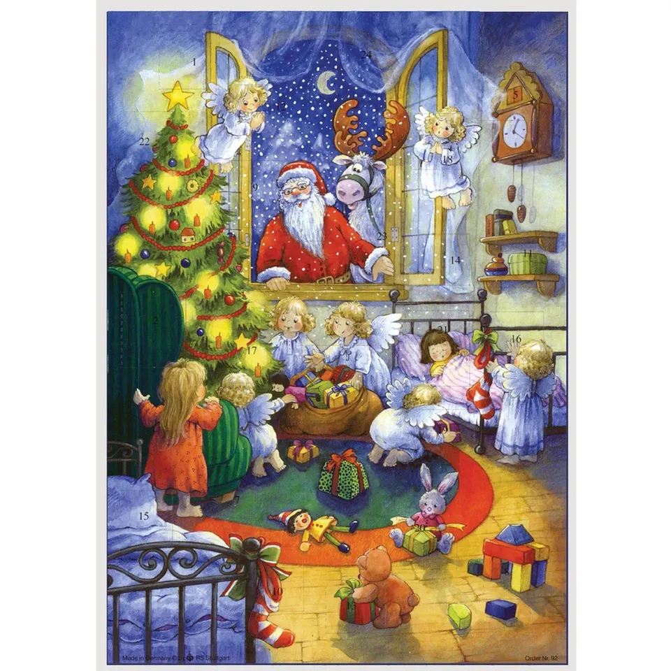 sellmer-verlag-adventskalender-a4-weihnachtstr-ume-hochformat-f-r-kinder image 1