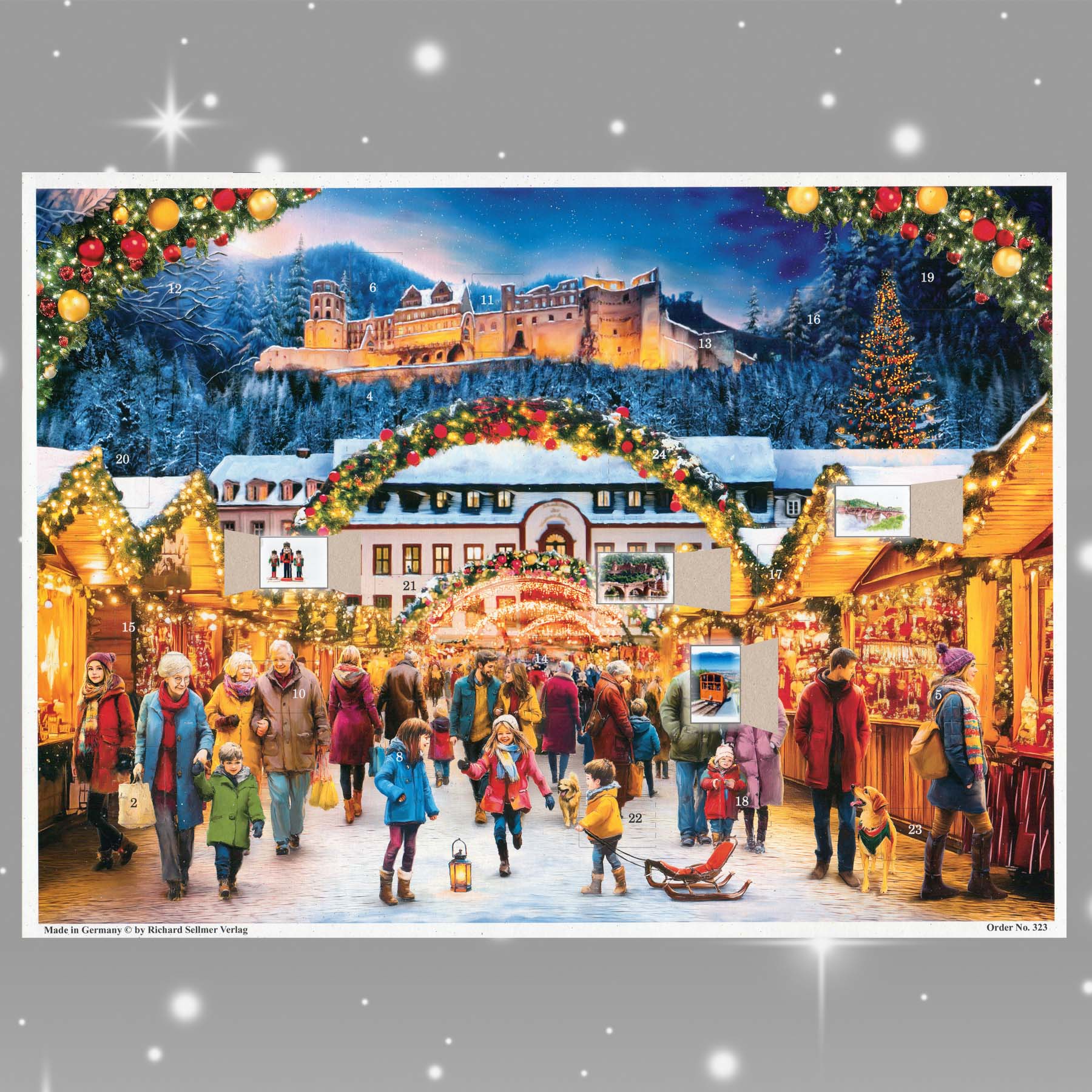 sellmer-verlag-adventskalender-schloss-heidelberg-a3-st-dte-kalender-querformat- image 2