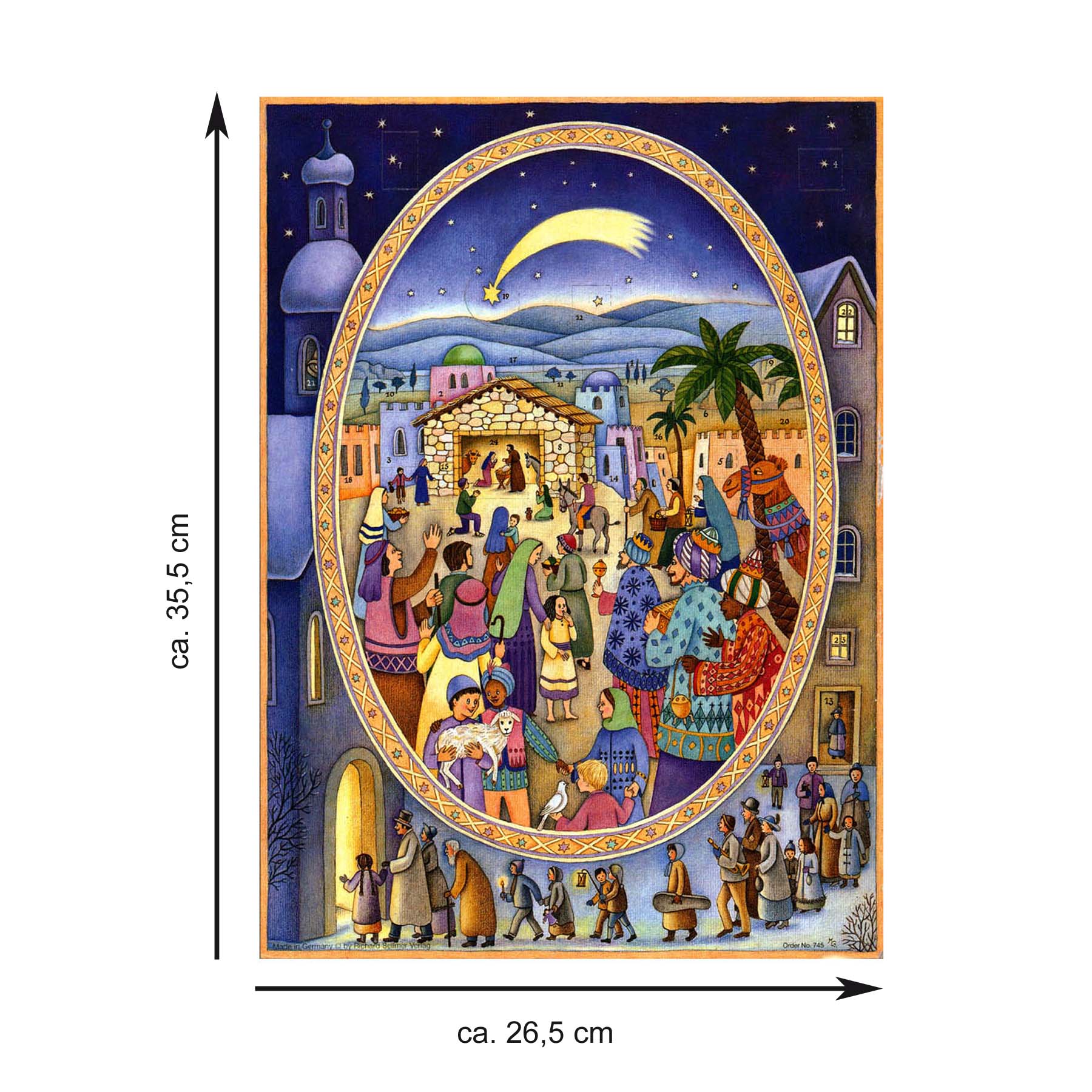 sellmer-verlag-adventskalender-weihnachten-ist-berall-papier-adventskalender-gro image 3
