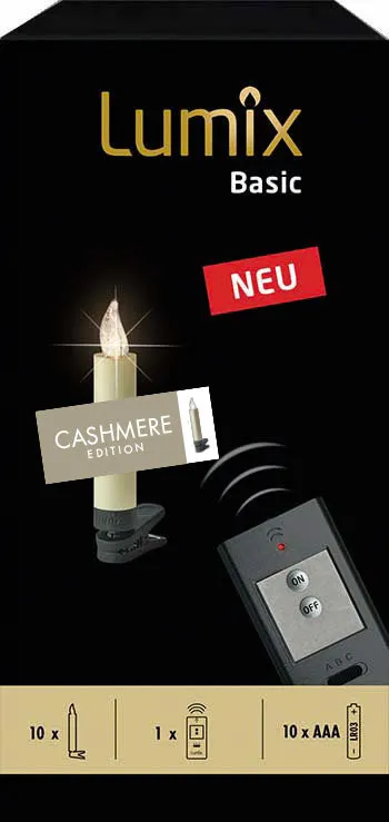 krinner-lumix-basic-mini-cashmere-led-christbaumkerzen-10er-set image 1