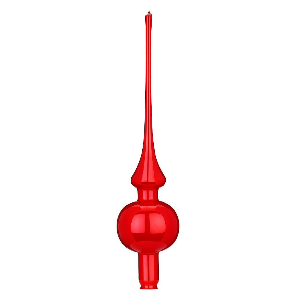 inge-glas-spitze-rot-opal-christbaumspitze-glas-7-x-30-cm image 1
