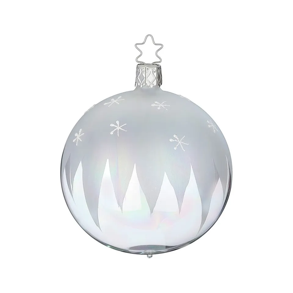 inge-glas-schneegest-ber-christbaumkugel-8-cm image 1