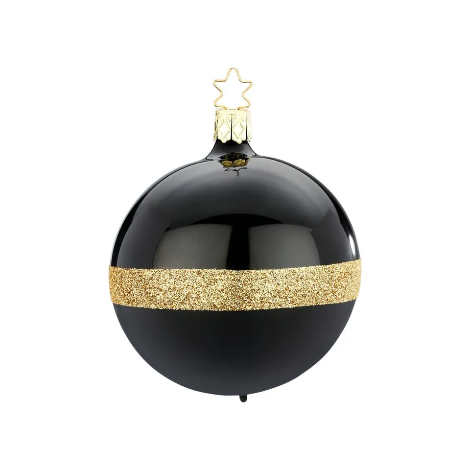 inge-glas-horizont-christbaumkugel-8-cm-schwarz image 1