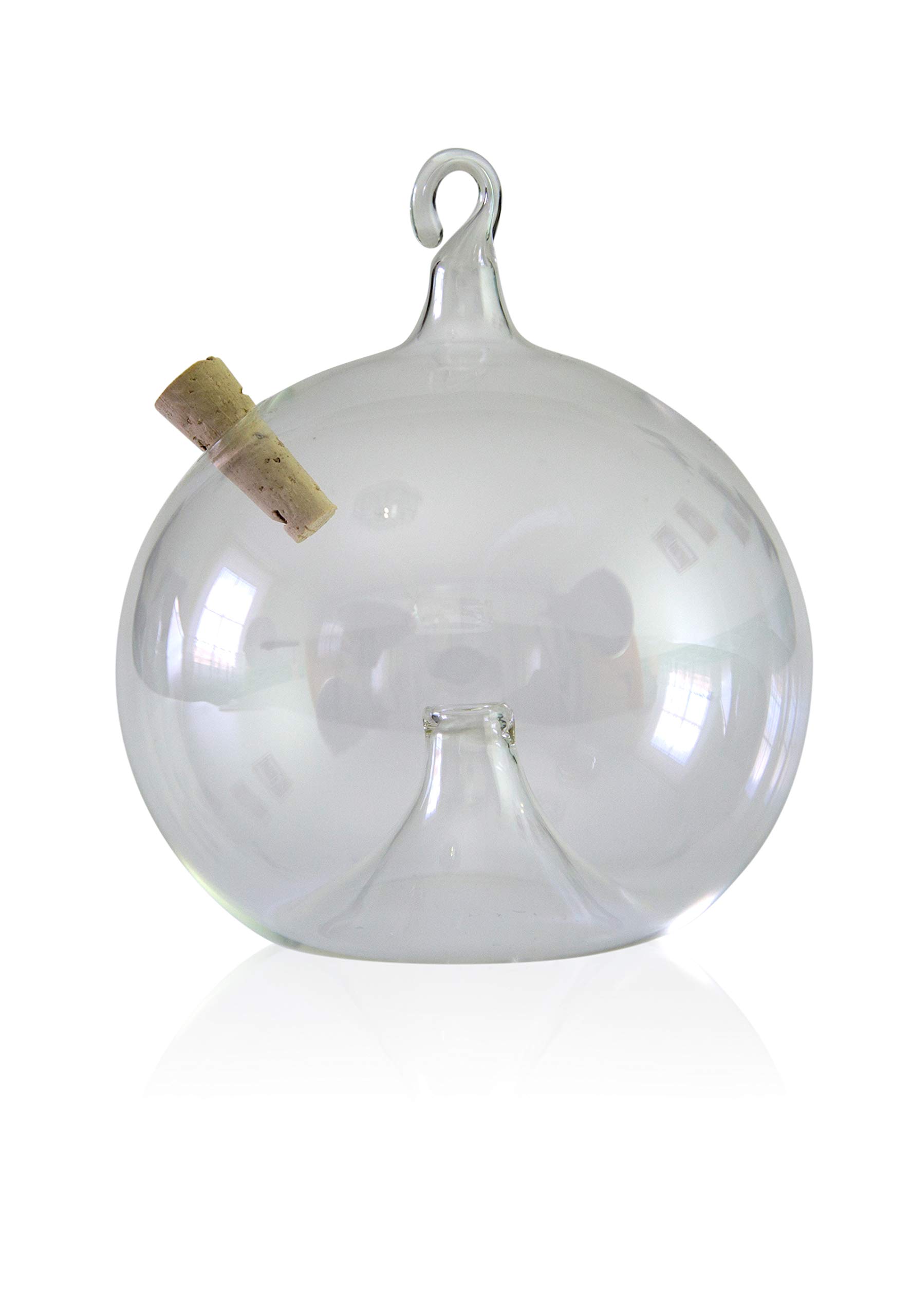 lauschaer-glas-fliegenfalle-zum-h-ngen-8cm-klarglas-mundgeblasen image 1
