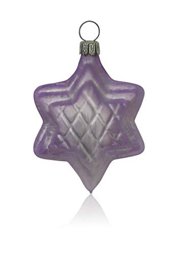 lauschaer-glas-sterne-eislack-flieder-4-st-ck-christbaumschmuck-glas-handdekorie image 7