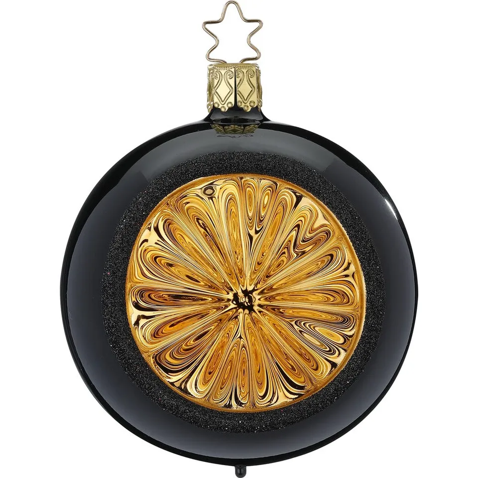 inge-glas-strahlender-luxus-christbaumkugel-8-cm-schwarz-reflex image 1