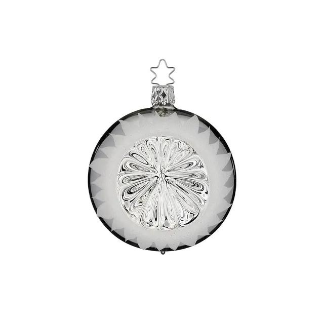 inge-glas-manufaktur-silberner-glanz-christbaumkugel-glas-6-cm image 1