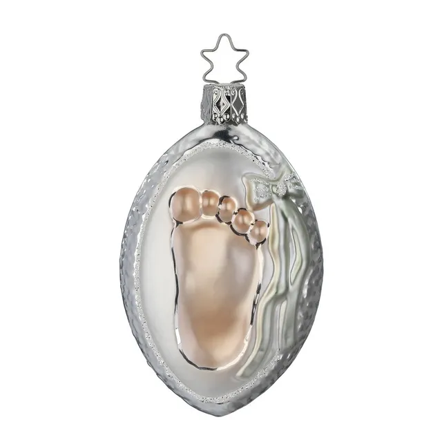 inge-glas-babys-fu-abdruck-glas-anh-nger-9-cm-wei image 1