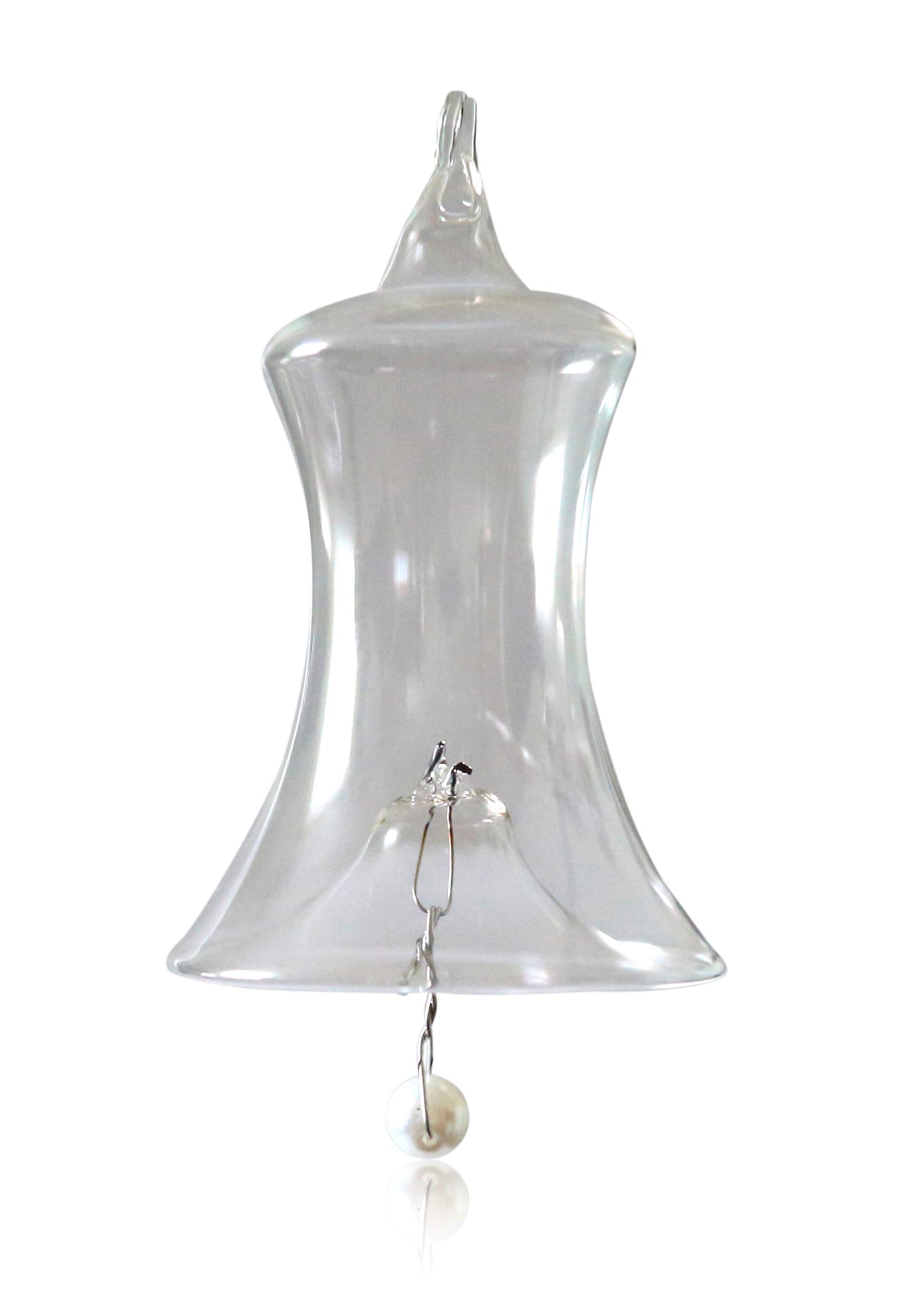lauschaer-glas-christbaumschmuck-glocken-klein-klarglas-5cm-3-st-ck image 1