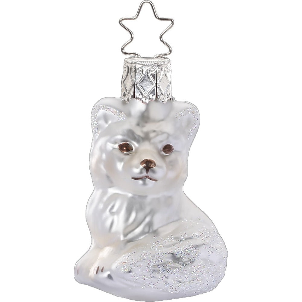 inge-glas-kleiner-schneefuchs-glasfigur-5-5-cm-wei image 1