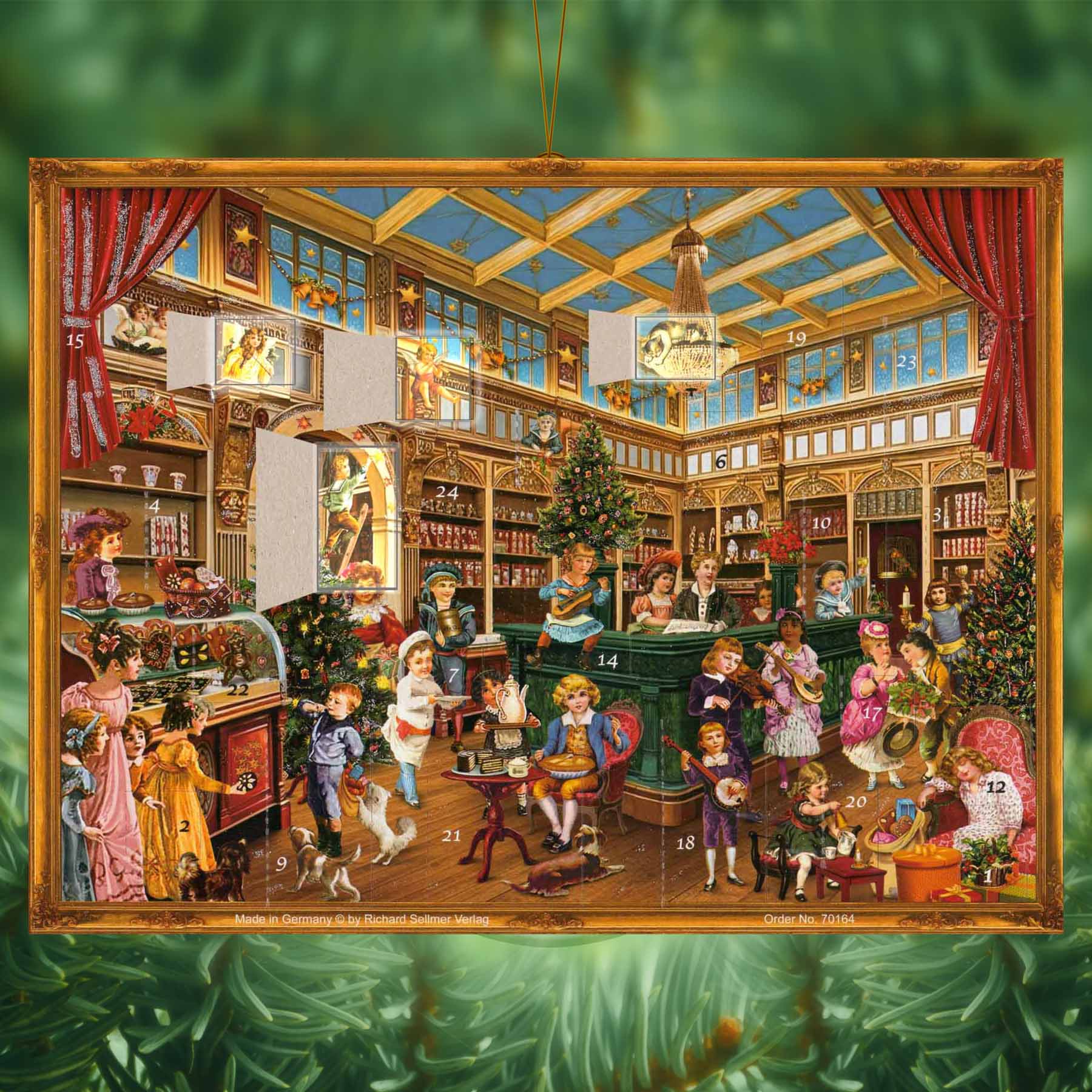 sellmer-verlag-adventskalender-viktorianischer-kaufladen image 2