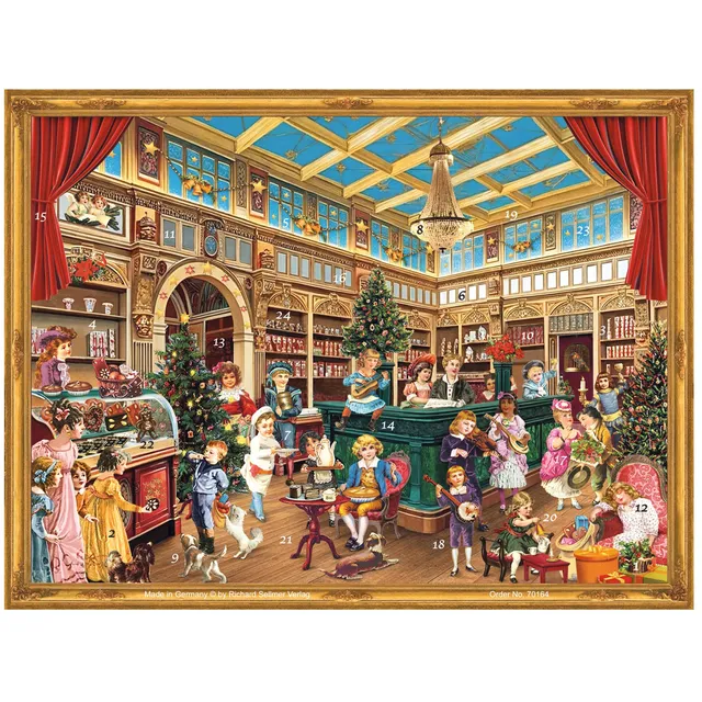 sellmer-verlag-adventskalender-viktorianischer-kaufladen image 1