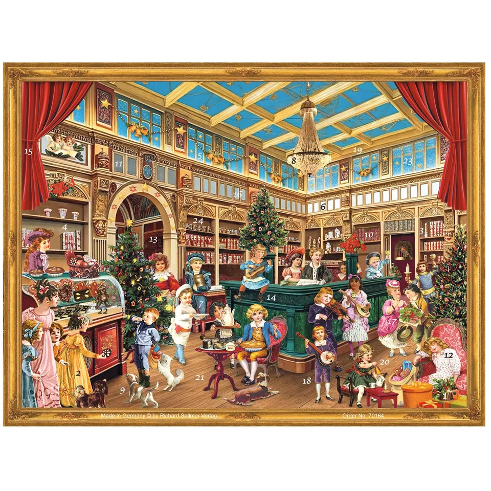 sellmer-verlag-adventskalender-viktorianischer-kaufladen image 1