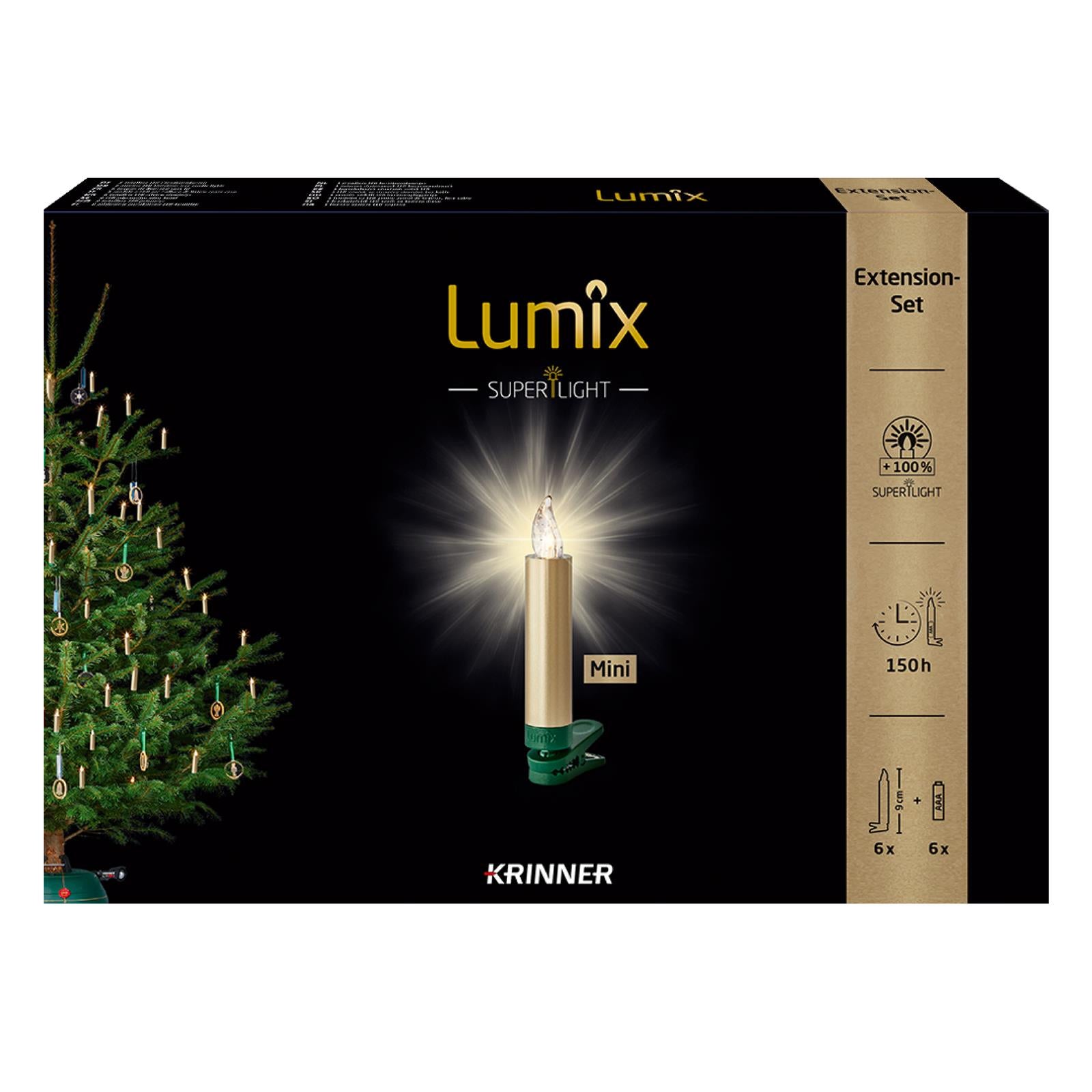 krinner-lumix-superlight-metallic-gold-mini-erweiterung-6er-led image 1