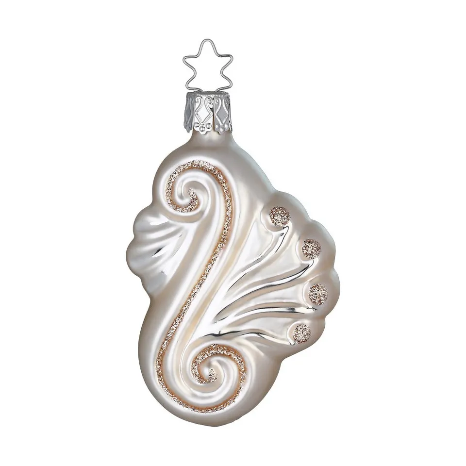 inge-glas-festliche-nostalgie-champagner-glas-christbaumschmuck-8-5-cm image 1