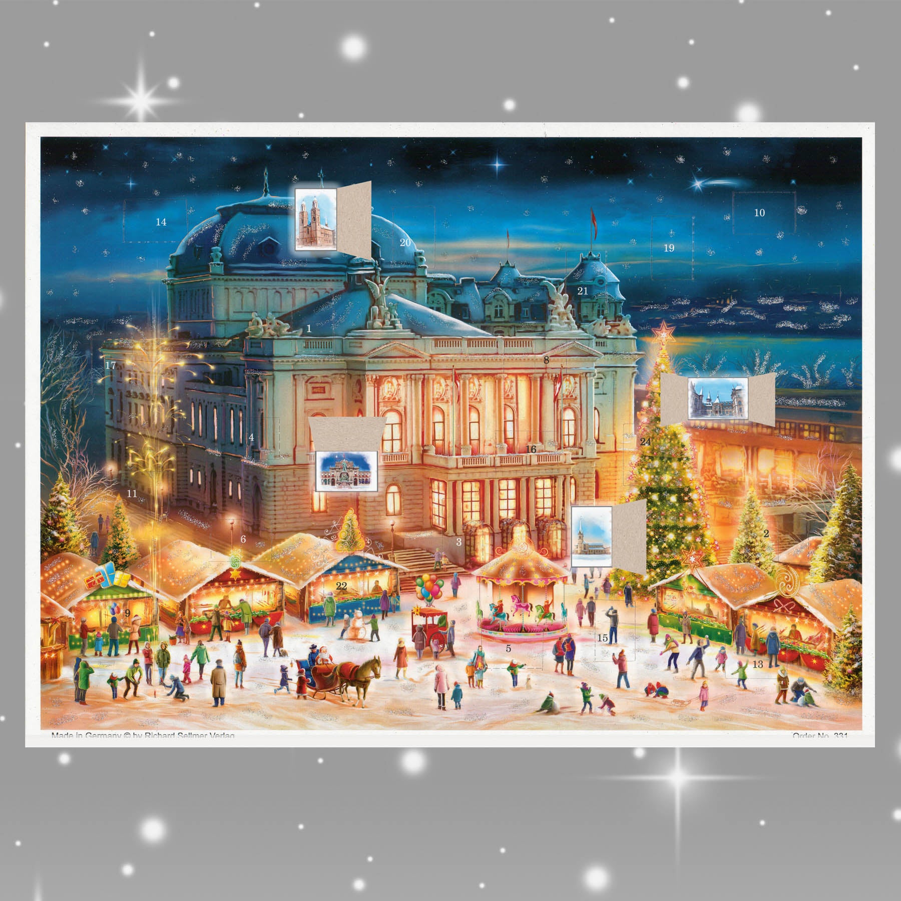 sellmer-verlag-adventskalender-z-rich-oper-a3-mit-glimmer image 2