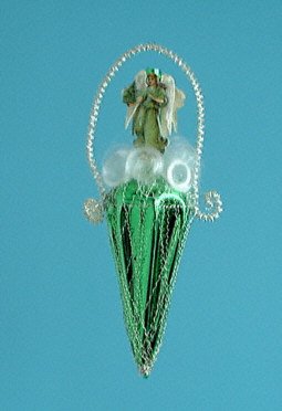 lauschaer-glas-schirm-mit-bild-umsponnen-christbaumschmuck-mundgeblasen image 1